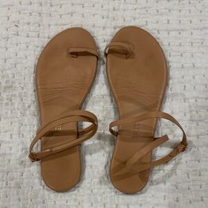 Tkees tan Strappy Sandals